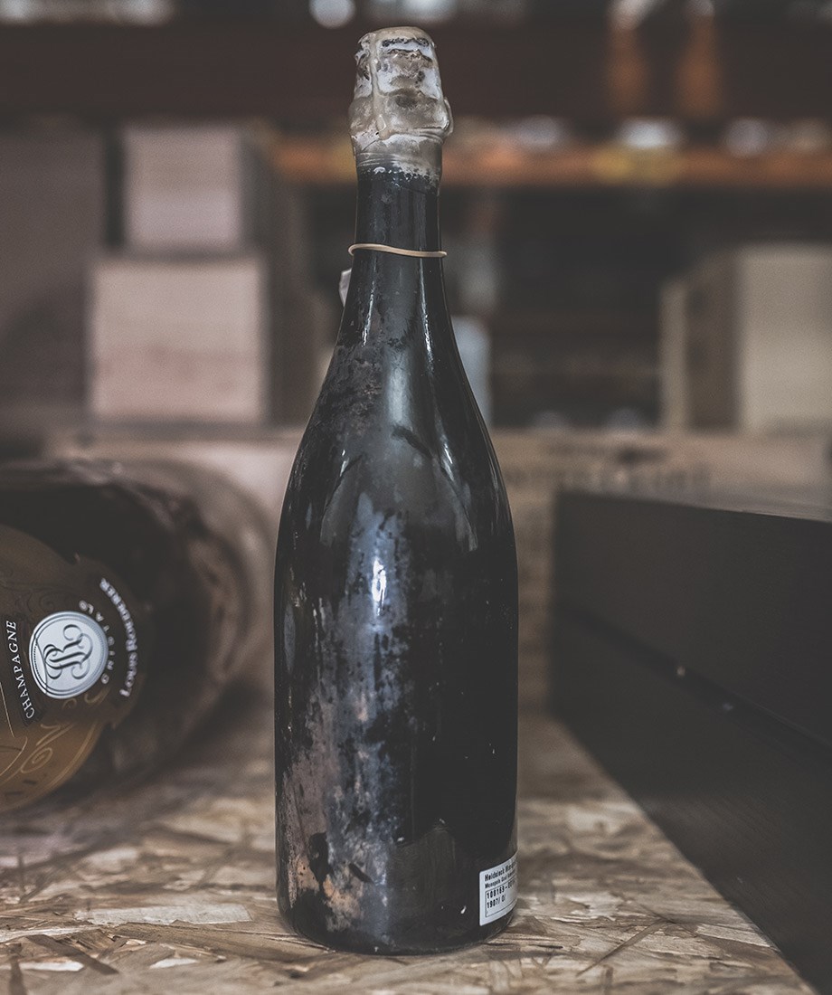 1907 Champagne Heidsieck van de Jönköping-expeditie